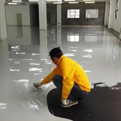 石嘴山防腐防静电地坪,防腐防静电自流平地坪